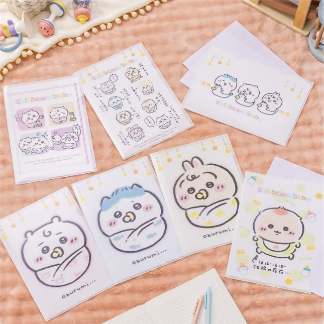 [Pre-order] "Chiikawa" Chiikawa Baby - Clear File - Chiikawa